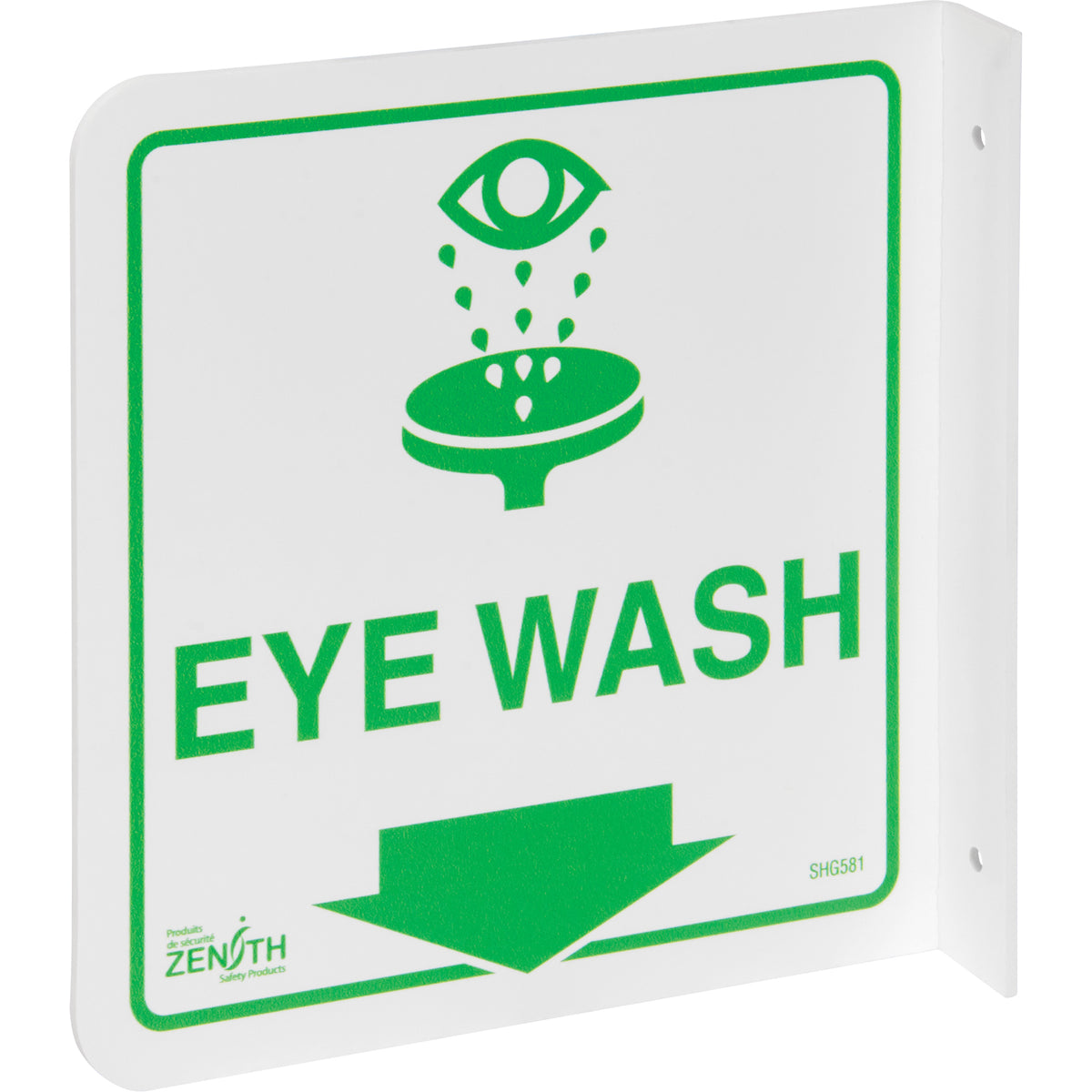 90° Projecting ""Eye Wash"" Sign - SHG581