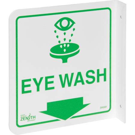 90° Projecting ""Eye Wash"" Sign - SHG581