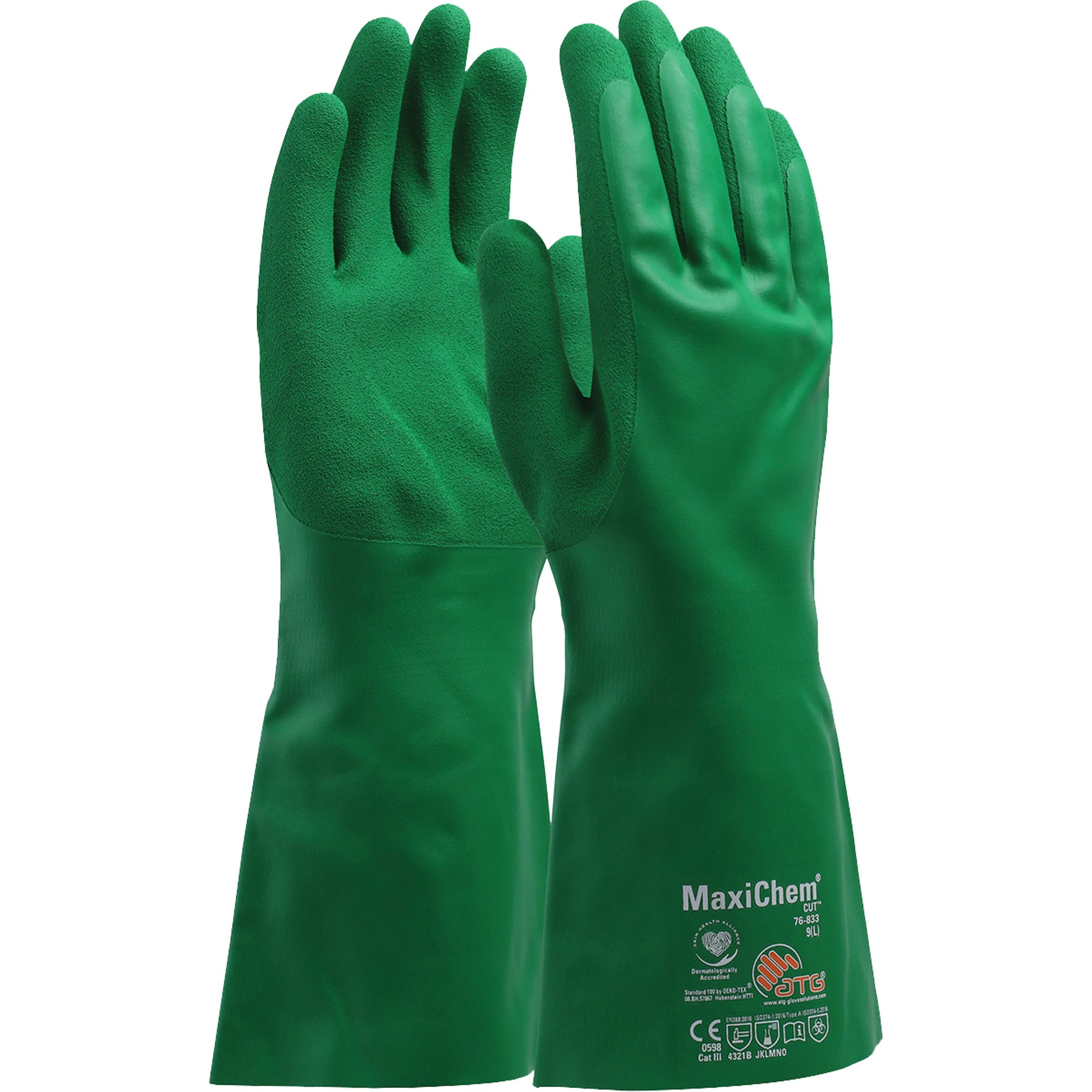 ATG MaxiChem® Cut™ Chemical-Resistant Gloves - SHH165