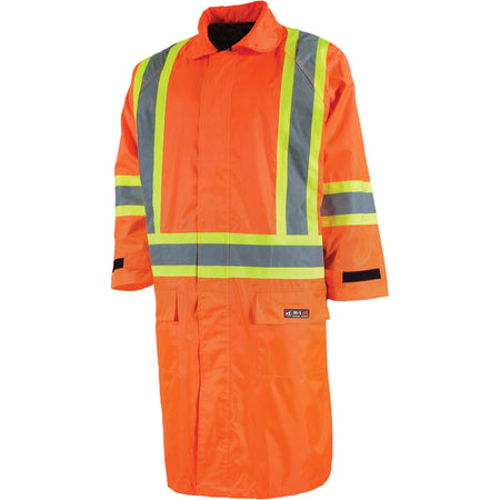 Long Rain Jacket with Detachable Hood - SHH310