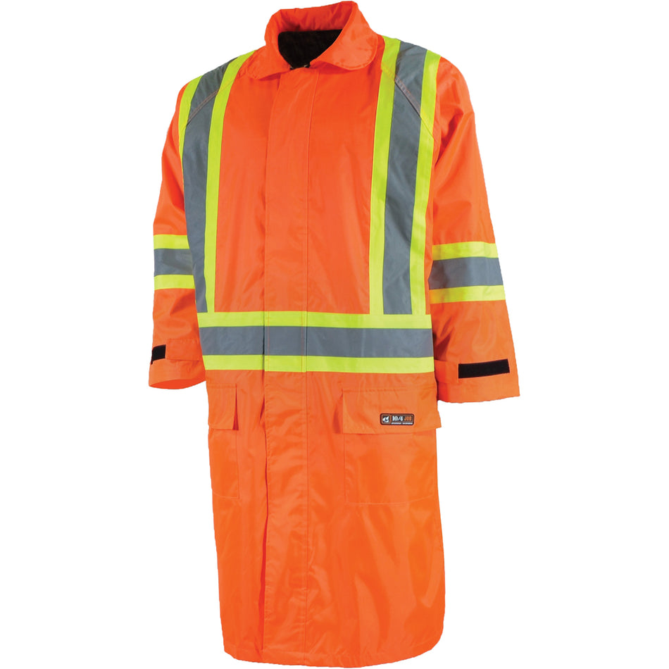 Long Rain Jacket with Detachable Hood - SHH310