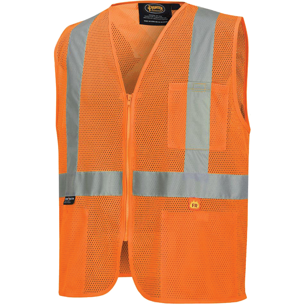 6943 Flame-Resistant Mesh Safety Vest - SHH464