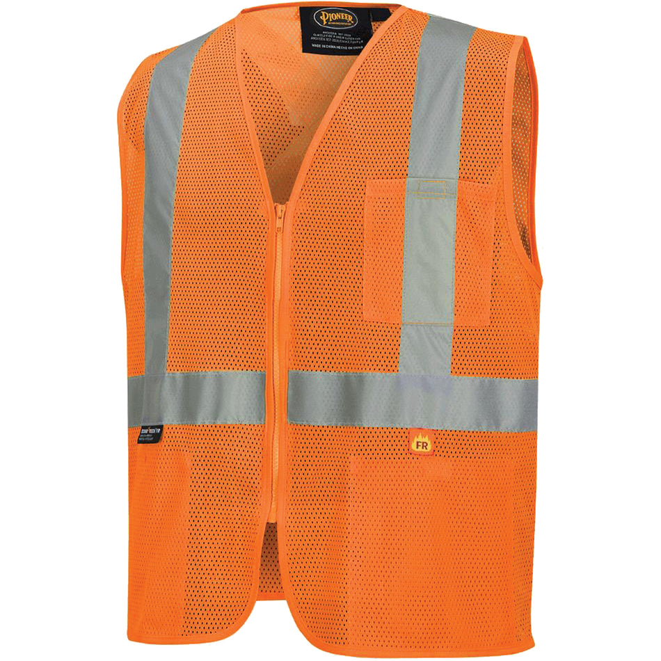 6943 Flame-Resistant Mesh Safety Vest - SHH464