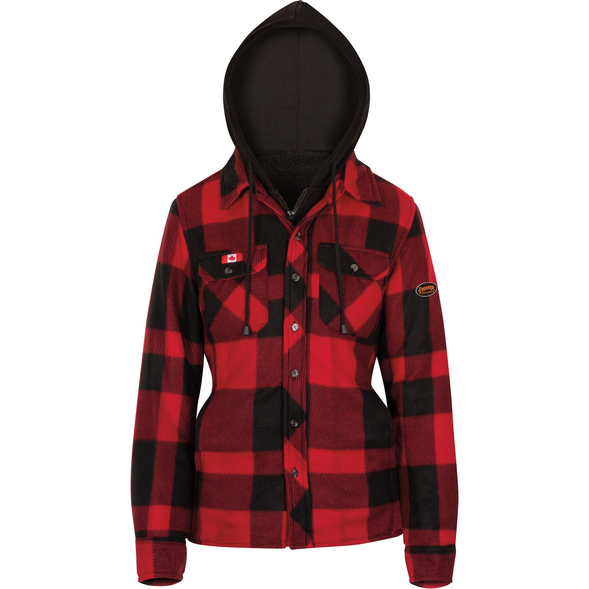 415RBW Quilted Hooded Shirt - SHH537