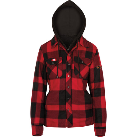 415RBW Quilted Hooded Shirt - SHH537