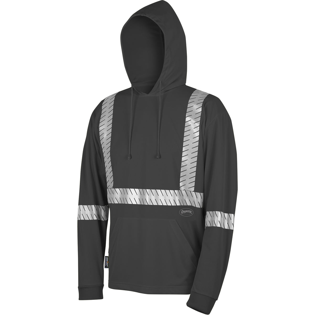 6966 Bird's-Eye Safety Hoodie - SHH674