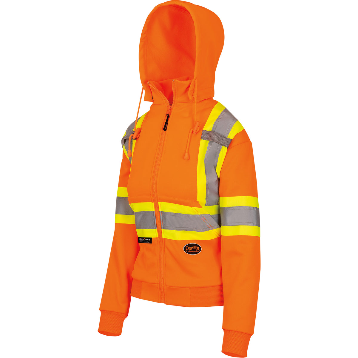 6924W Women's Fleece Hoodie with Zipper - SHH689