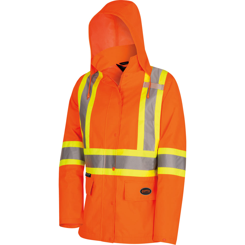 5626W The Rock Women's 300D Quilted Safety Parka - SHH780