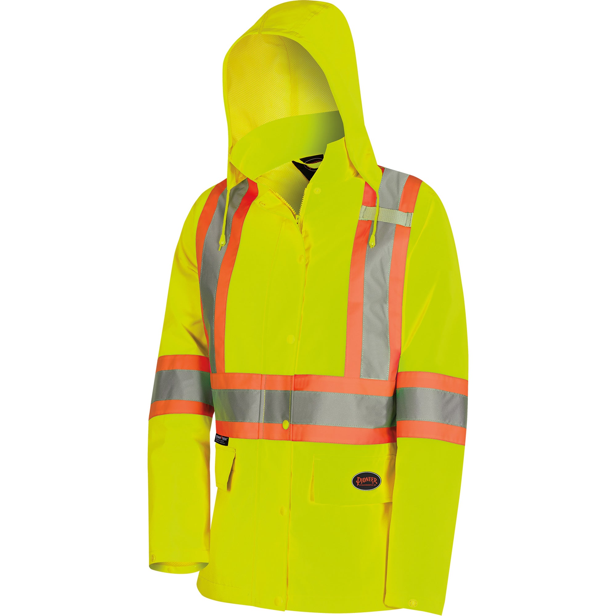 5628W The Rock Women's 300D Quilted Safety Parka - SHH788