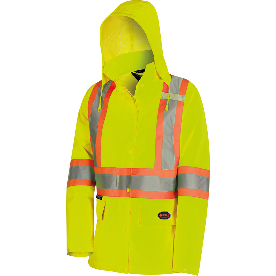 5628W The Rock Women's 300D Quilted Safety Parka - SHH788