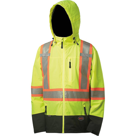 5221 Softshell Waterproof Premium Safety Jacket - SHH819