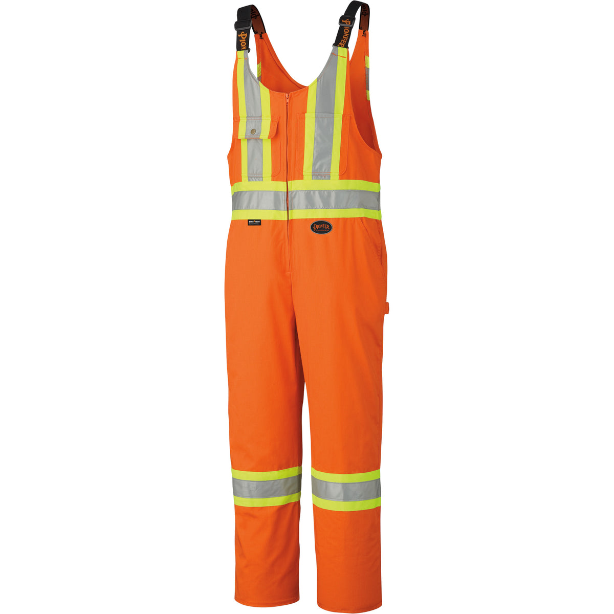 6617ZT High-Visibility Safety Overalls with Leg Zippers - SHH949