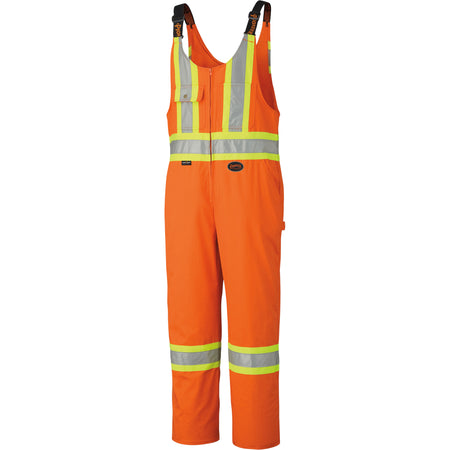 6617ZT High-Visibility Safety Overalls with Leg Zippers - SHH949