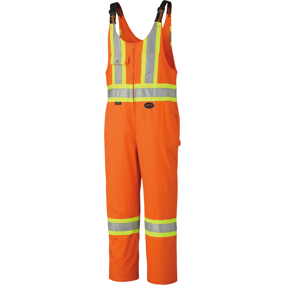 6617ZT High-Visibility Safety Overalls with Leg Zippers - SHH949