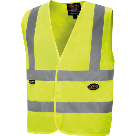 6886 High-Visibility Tricot Safety Vest - SHI019