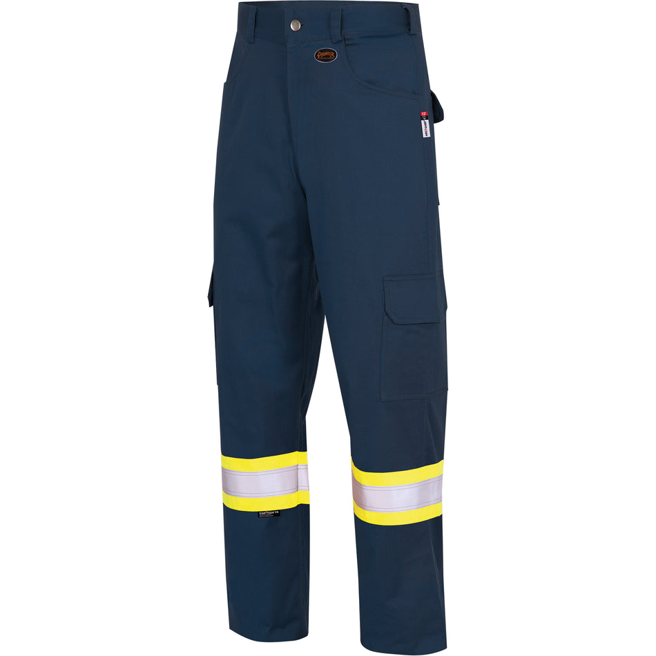 7764 FR-Tech® High Visibility 88/12 FR/Arc Rated Safety Cargo Pants - SHI072
