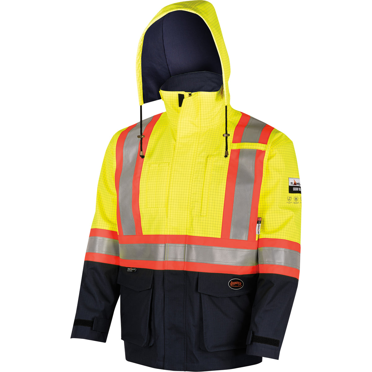 4485 Defender® FR/Arc/Antistatic Trilaminate Safety Jacket - SHI098