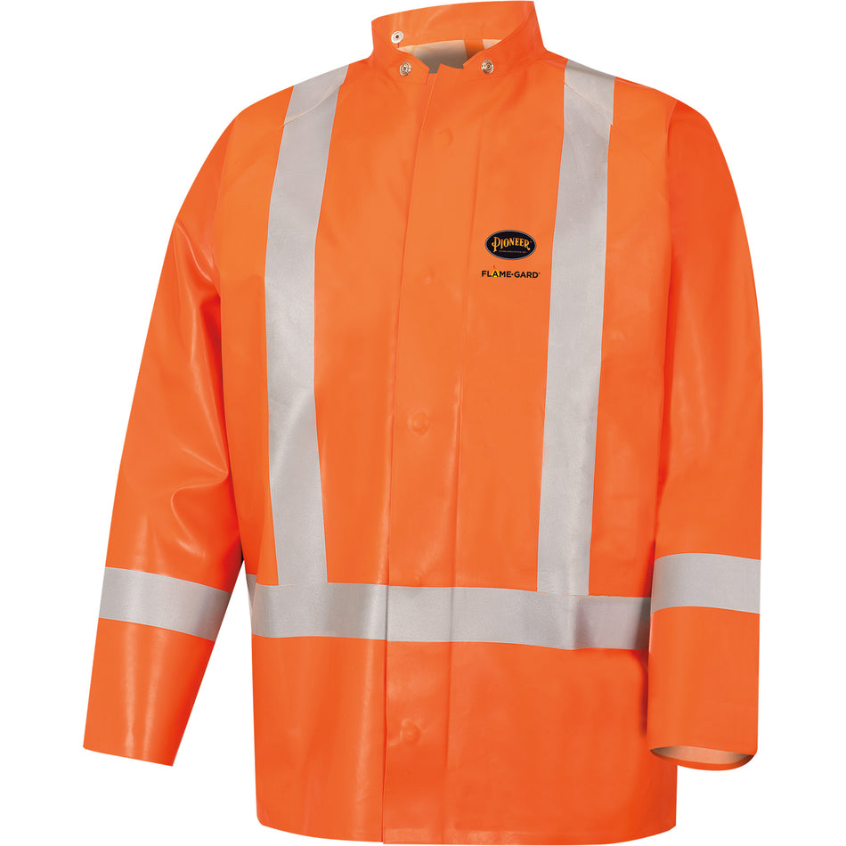 5990J Super Heavy-Duty FR/Arc Resistant Safety Rain Jacket - SHI106