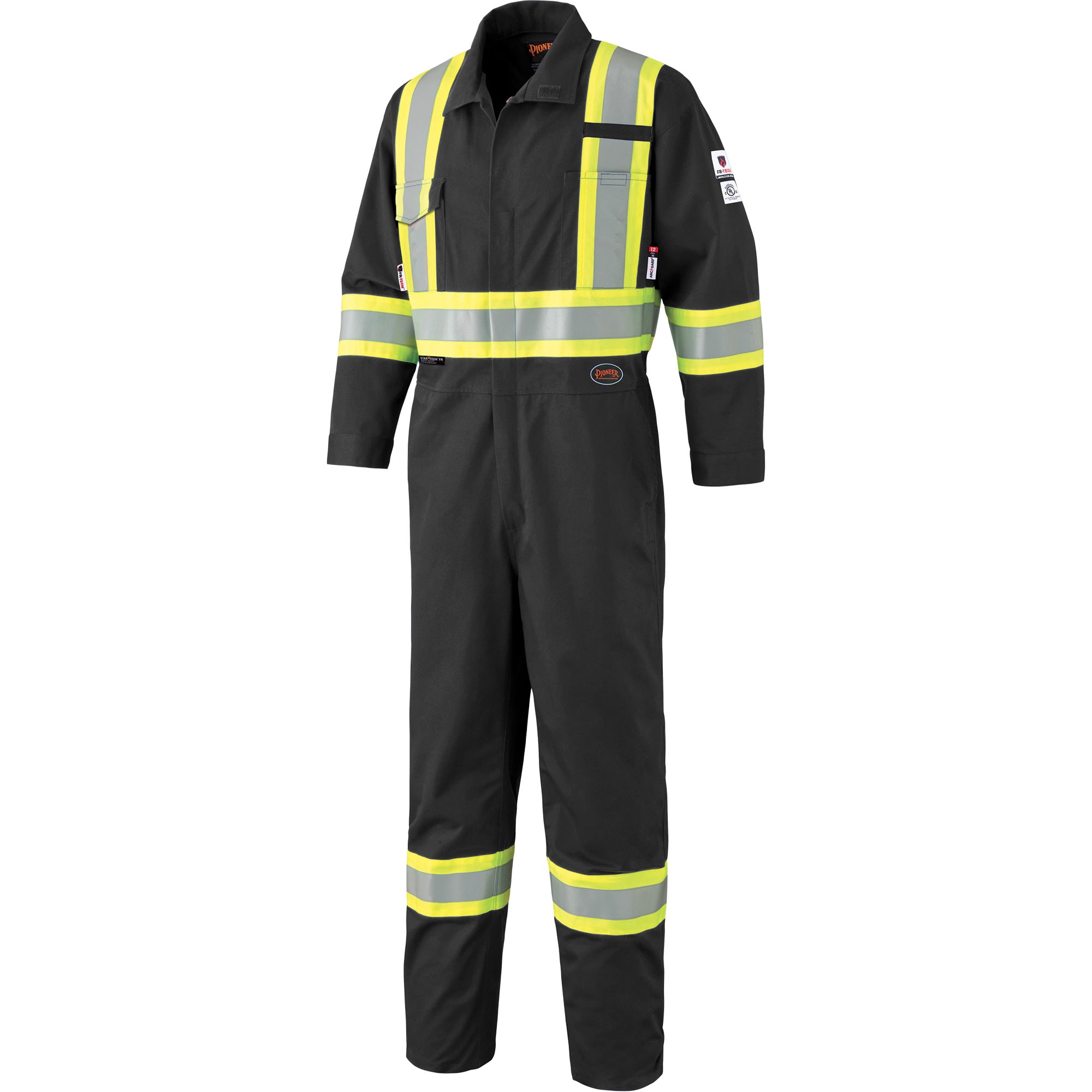 7702BK FR-Tech® 88/12 Arc Rated Flame Resistant Coveralls - SHI161