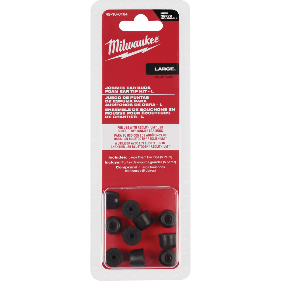 Large Jobsite Ear Buds Ear Tip Kits - SHI459