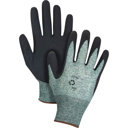 Eco-Friendly Crinkle Grip Coated Gloves - SHI523