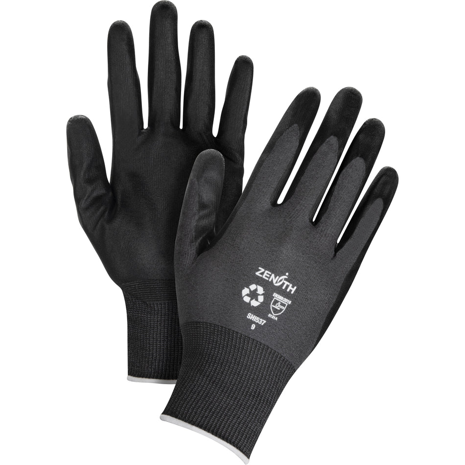Eco-Friendly Breathable Coated Gloves - SHI535