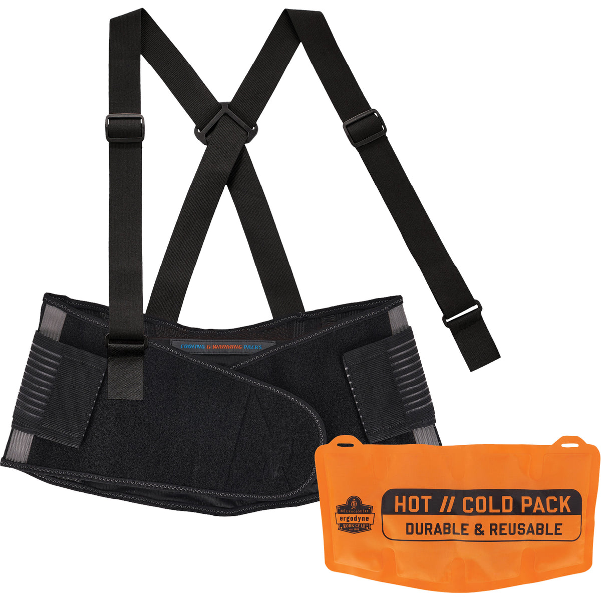 Proflex 1675 Back Support Brace with Cooling/Warming Pack - SHJ462