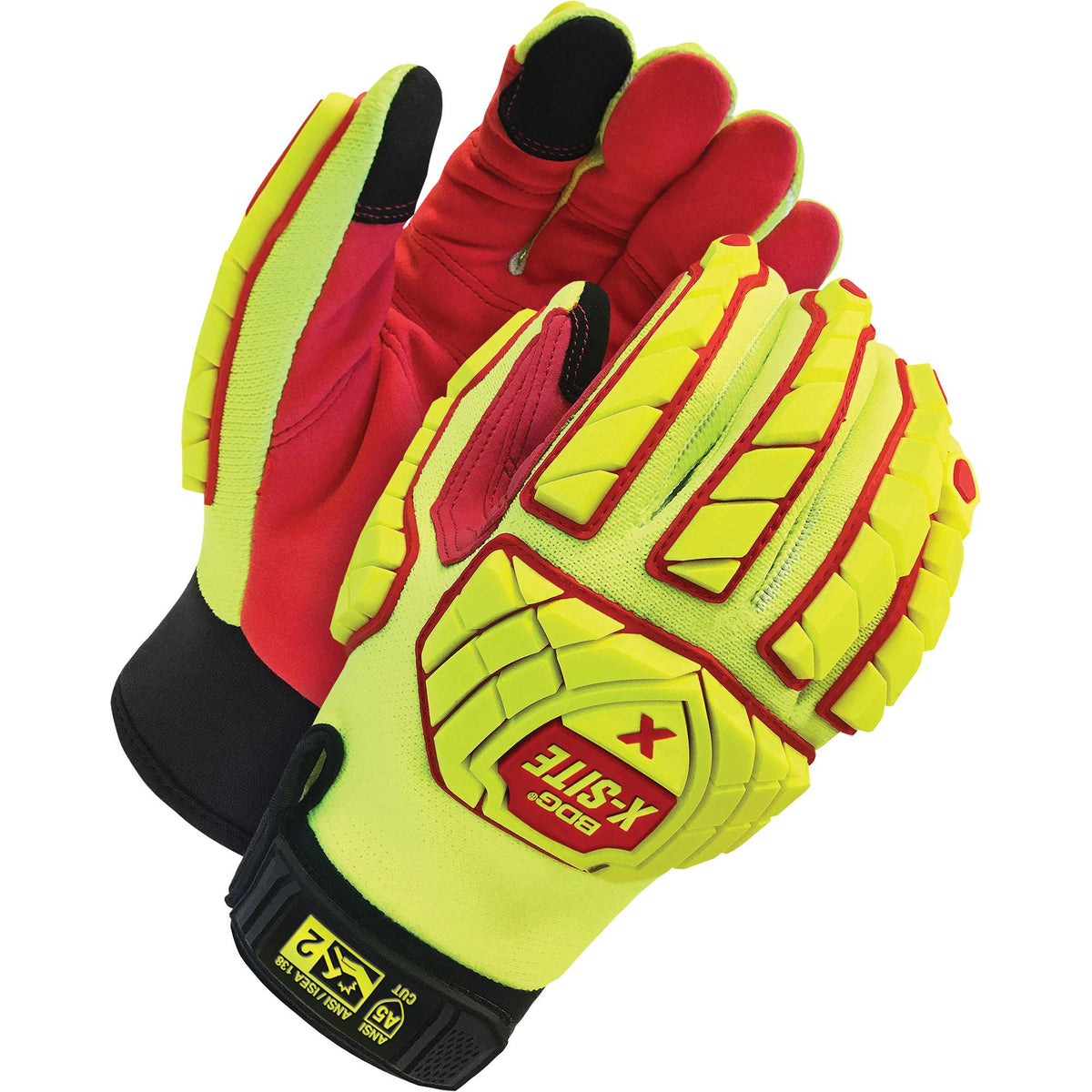 Microfiber Impact-Resistant Performance Gloves - SHJ788