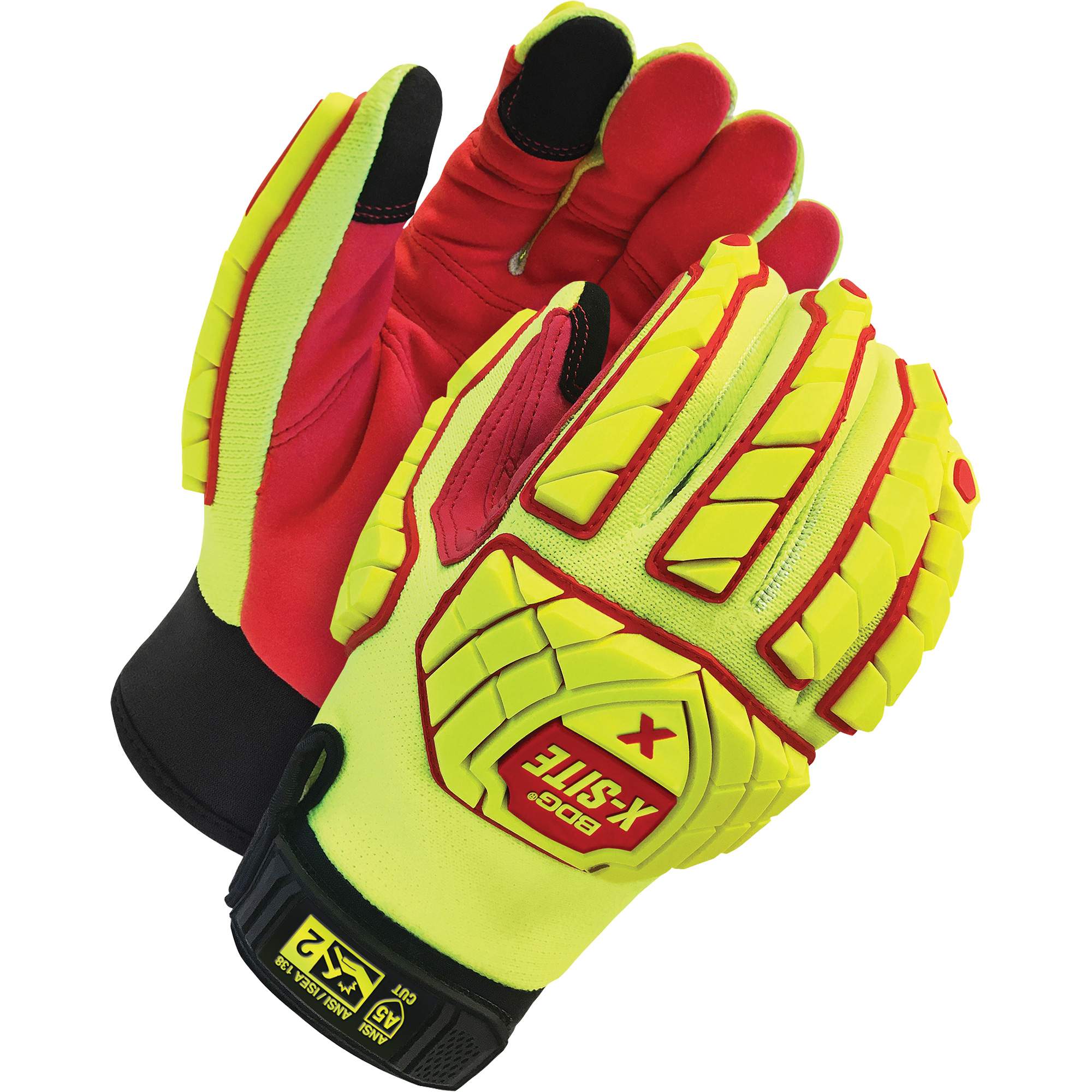 Microfiber Impact-Resistant Performance Gloves - SHJ788