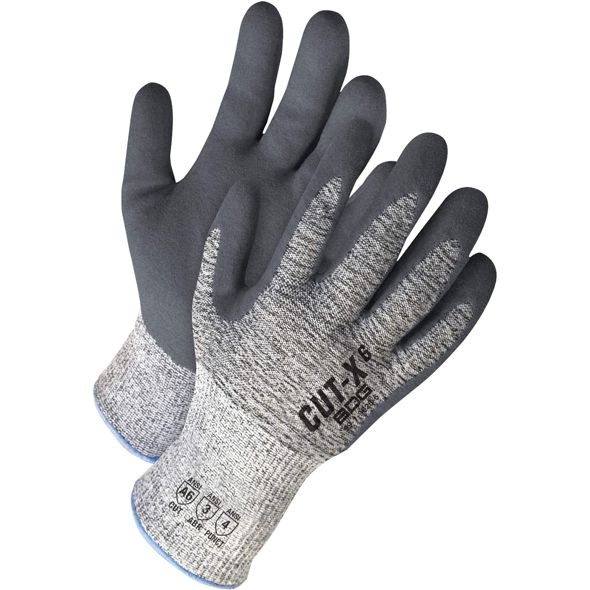 Cut-X® Gloves with Elastic Knit Wrist & Hemmed Cuff - SHJ828