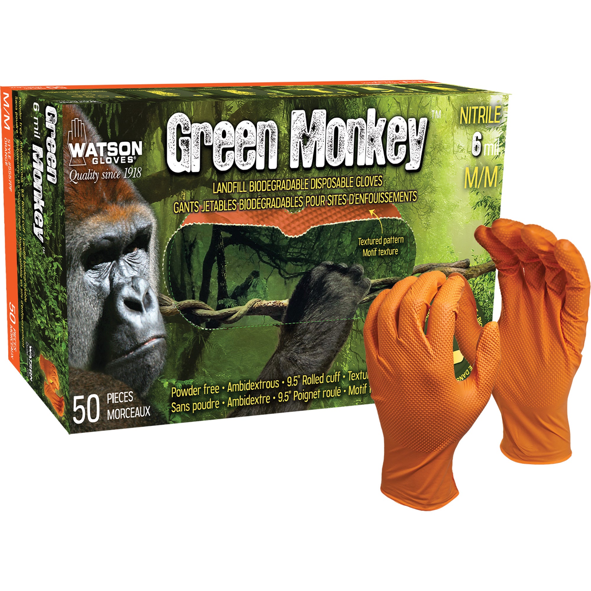 Green Monkey™ Disposable Gloves - SHJ869