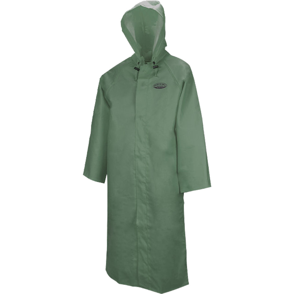 851 Hurricane Long Coat with Detachable Hood - SHK143