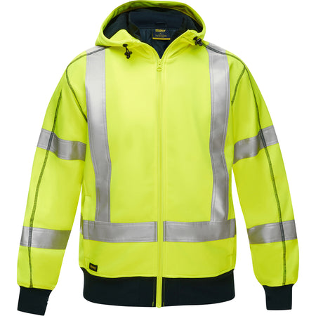 Bisley® X-Back Full Zip Hooded Sweatshirt with Sherpa Lining - SHK431