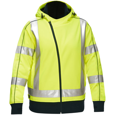 Bisley® X-Back Women's Contoured Full Zip Hooded Sweatshirt with Sherpa Lining - SHK445