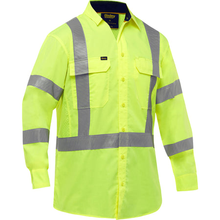Bisley® X-Back Long Sleeve Work Shirt with X-Airflow™ - SHK498