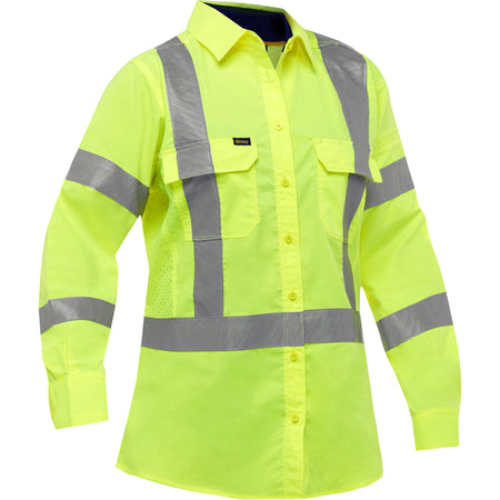 Bisley® X-Back Women's Long Sleeve Work Shirt with X-Airflow™ - SHK514