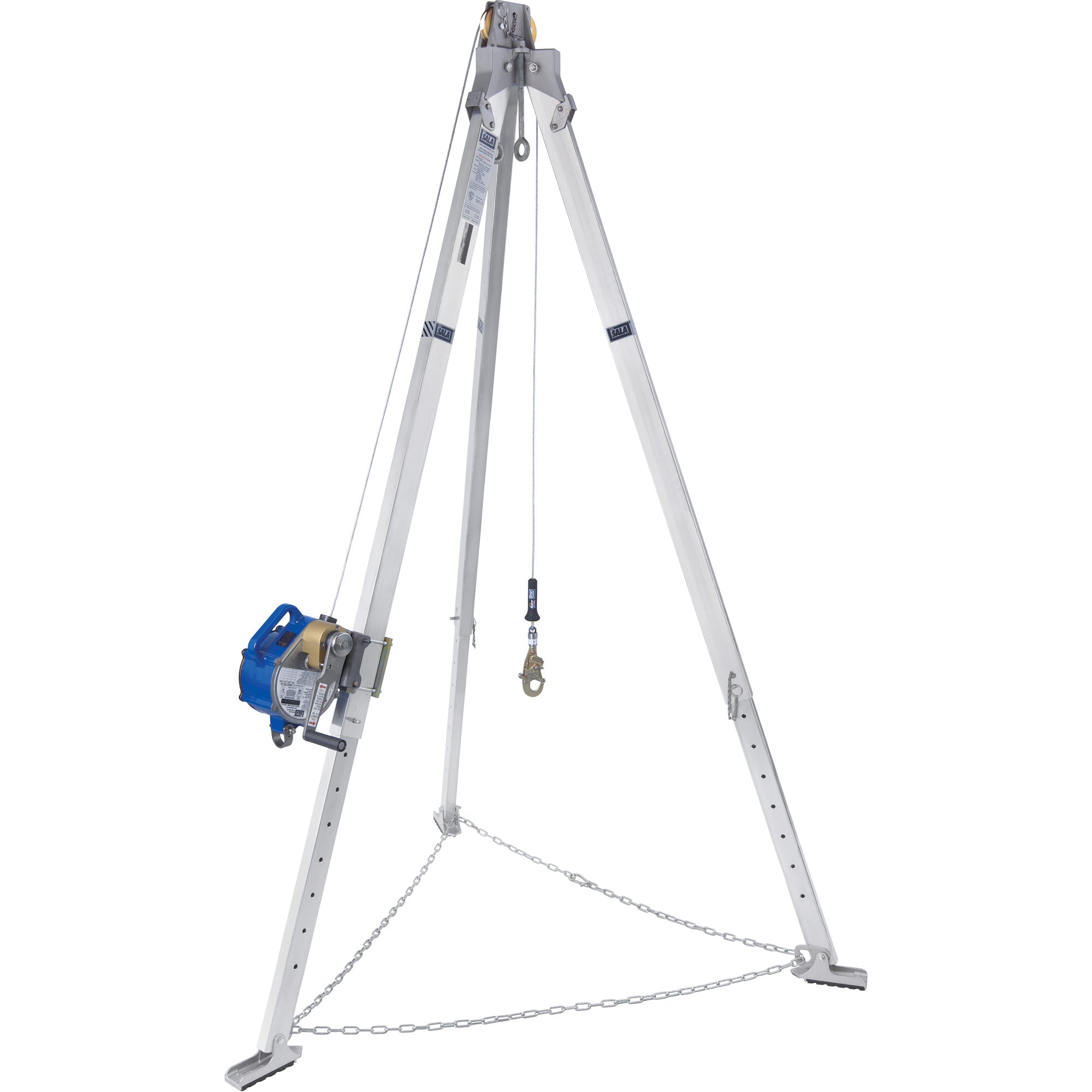 Confined Space Aluminum Tripod with 3-Way SRL 8301098 - SHK778