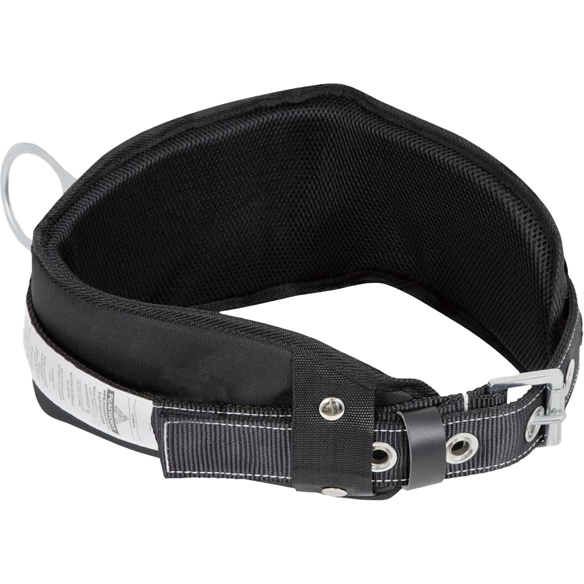 WB-6010-M Safety Restraint 1 D-Ring Belt with Padded Lumbar Support - Medium - SHK812