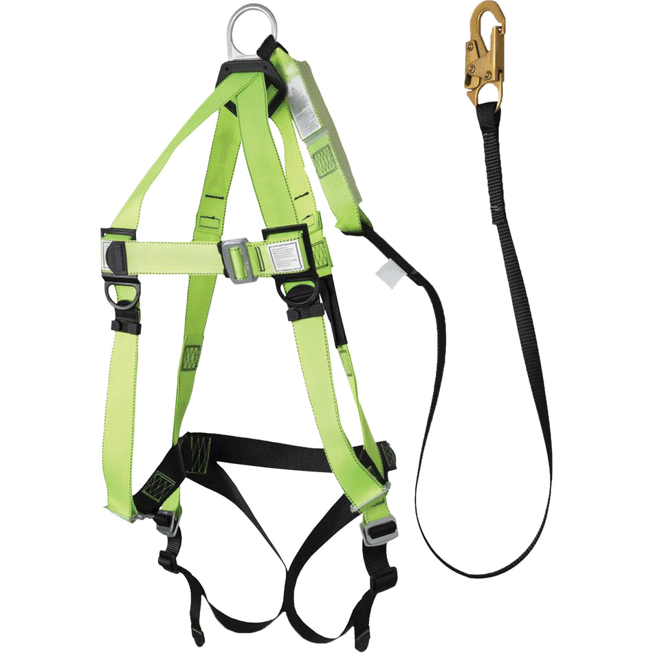 FBH-10000A5440-6 6' Class A Harness & Lanyard with 220 lbs. Capacity - SHK859