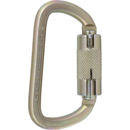 CP-03015-2 Zinc Plated Carabiner with 3/4"" Gate Opening - SHK921