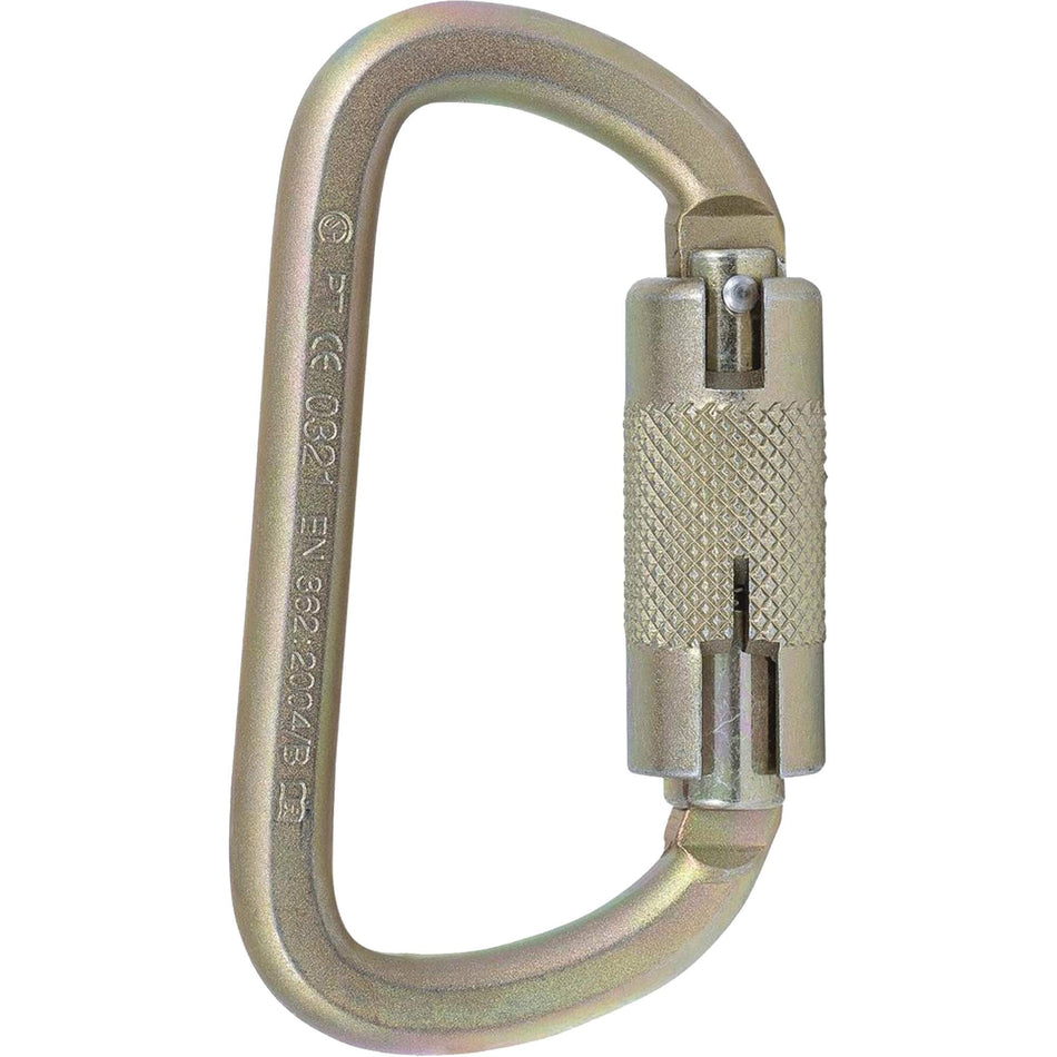 CP-03015-2 Zinc Plated Carabiner with 3/4"" Gate Opening - SHK921