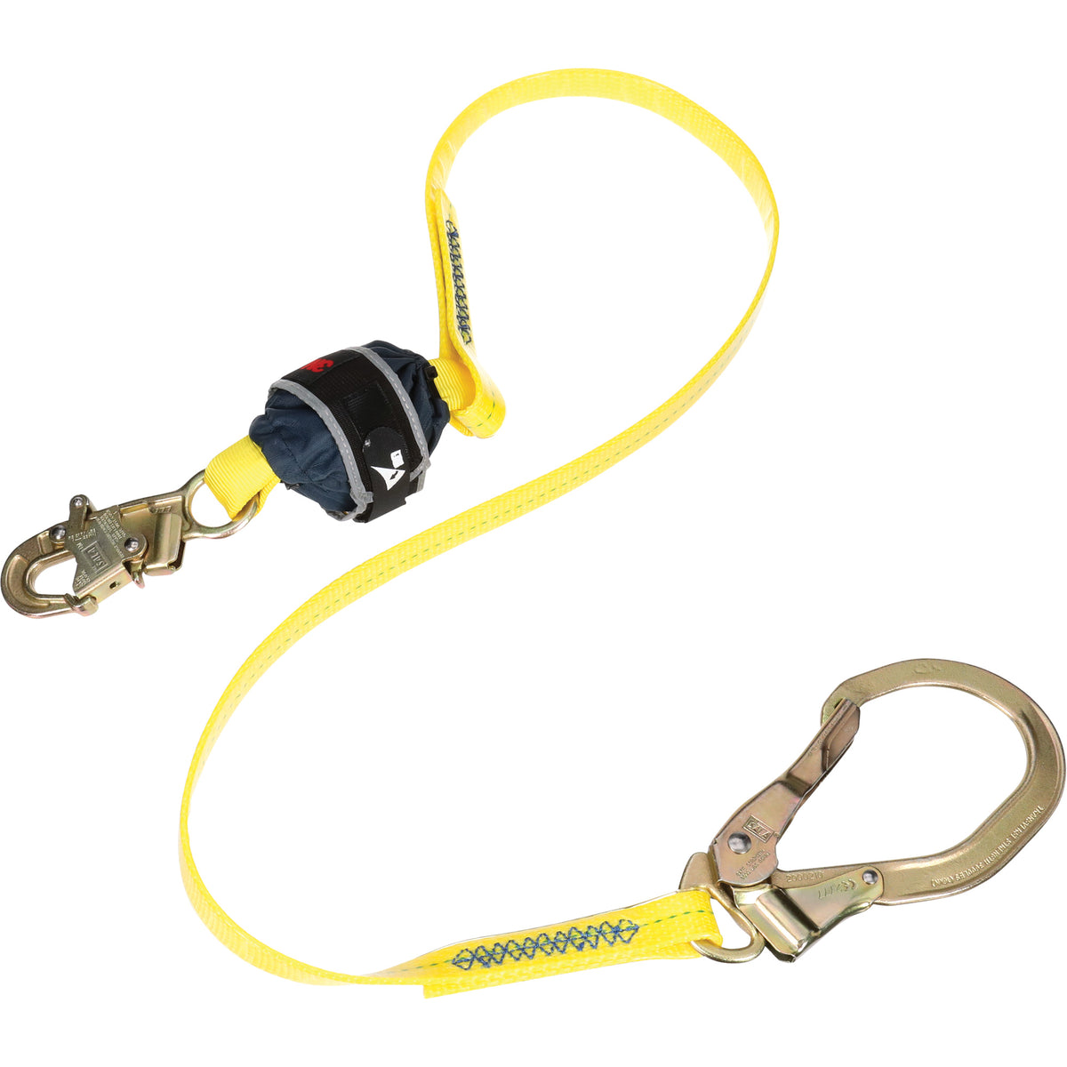 Coated Web Shock-Absorbing Lanyard - SHL004