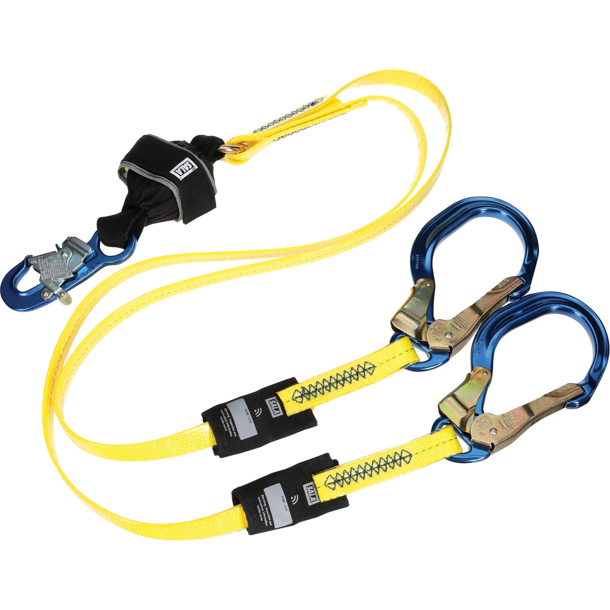 Twin-Leg Arc Flash Coated Web Shock-Absorbing Lanyard - SHL012