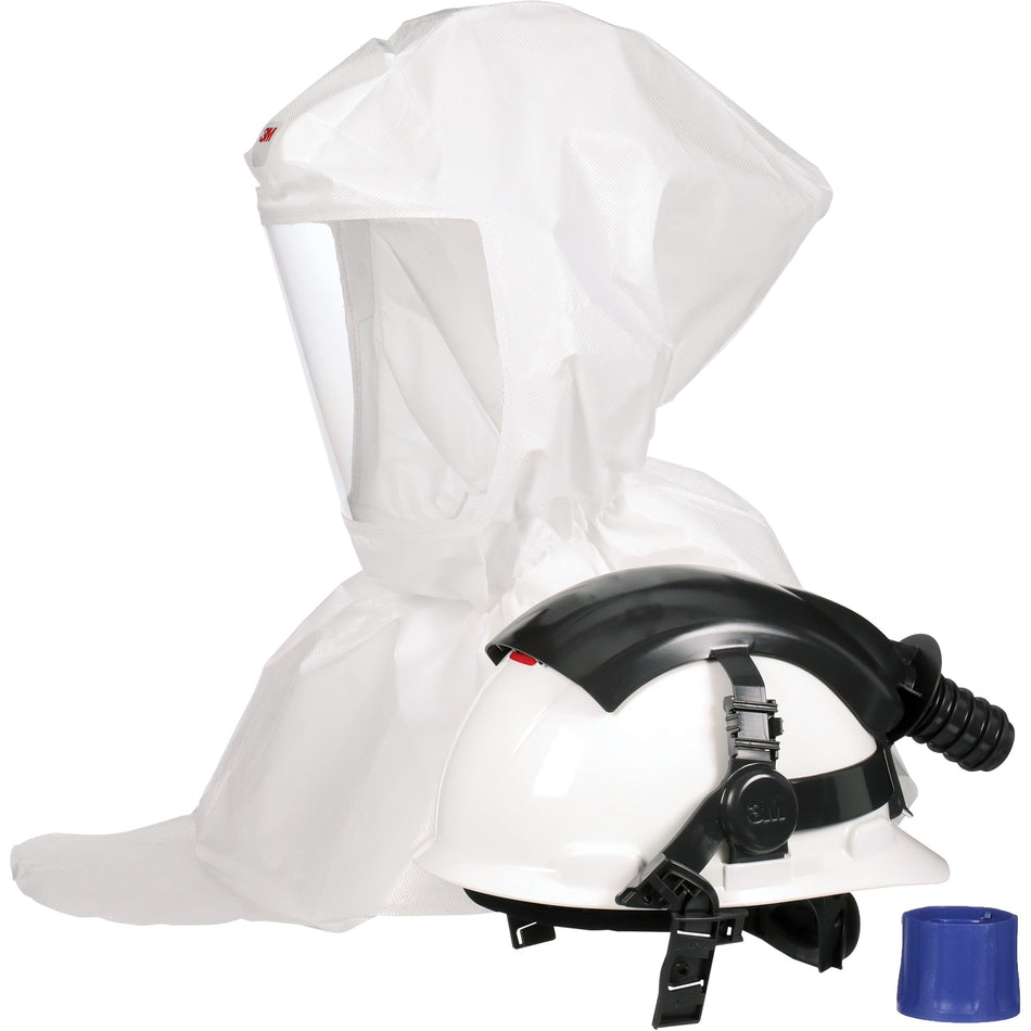 Versaflo™ S-Series Painter's Hood Assembly S-767 with Inner Shroud & Hardhat - SHL158