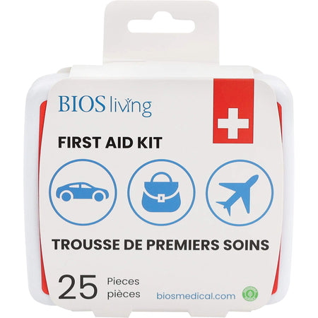 25-Piece Home & Travel First Aid Kit - SHL379