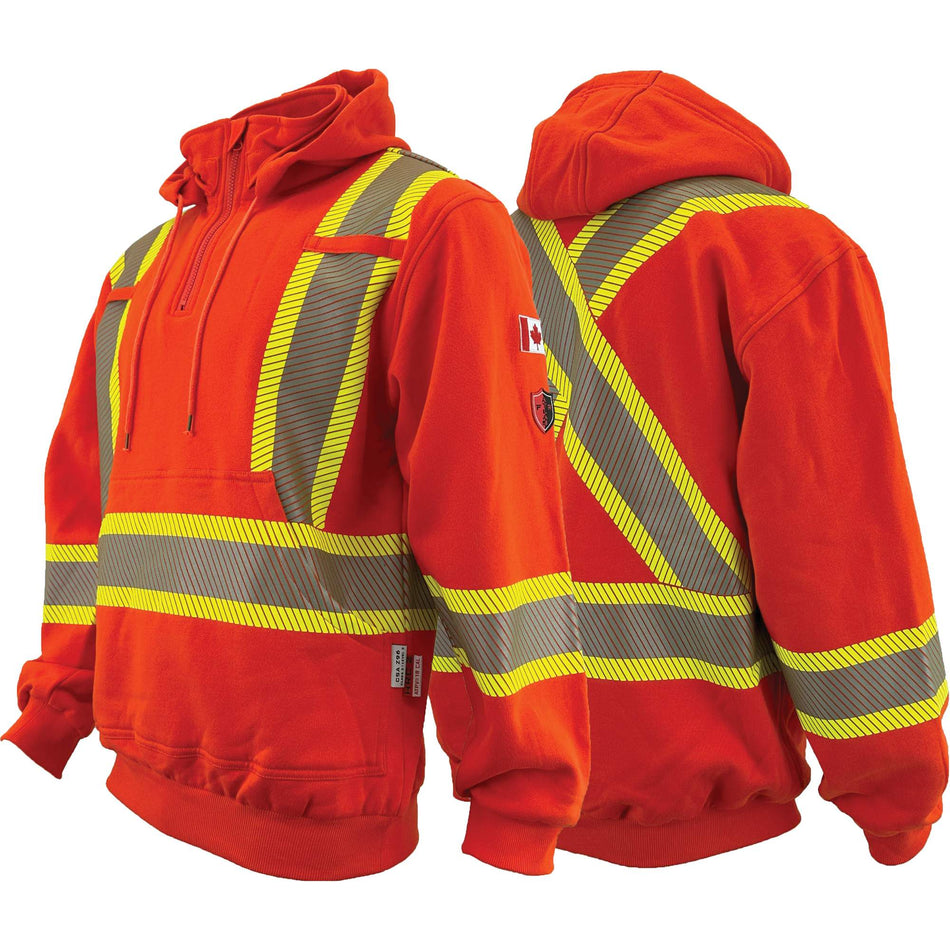 Atlas Guardian® FR/AR Quarter-Zip Hoodies - SHL554