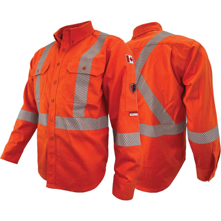 Atlas Guardian® FR/AR Work Shirts with 2"" Striping - SHL585