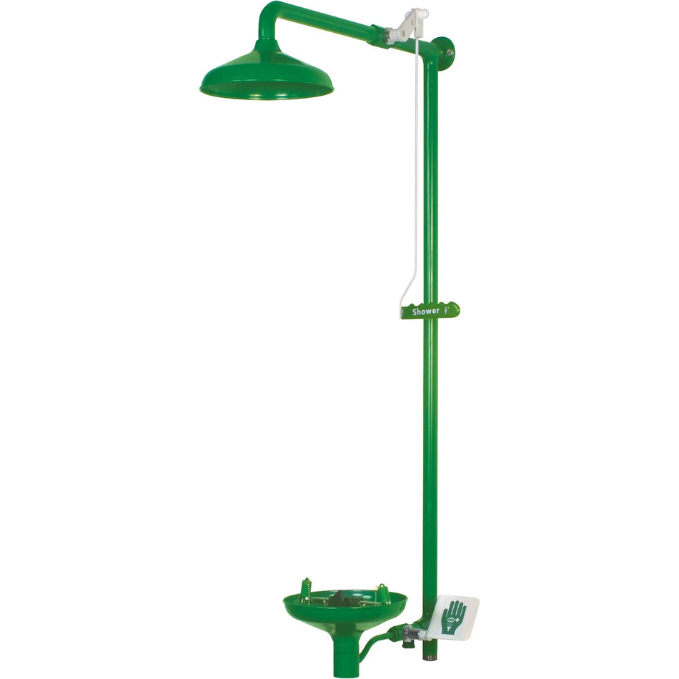 Laboratory Combination Shower with Open ABS Bowl - SHL785