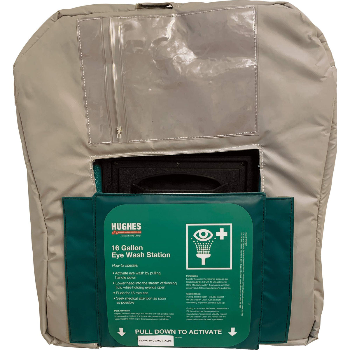 Insulated Jacket for 16-Gallon Gravity Fed Eyewash - SHL804