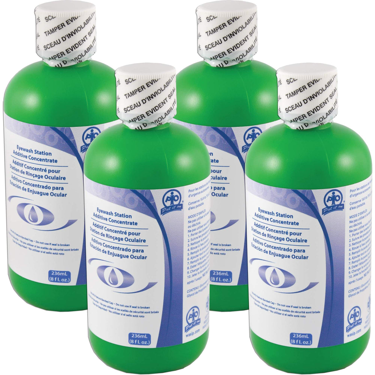 Additive to Preserve Water in Self-Contained Emergency Eye Wash Stations, Canada, 4 Pack - SHL805